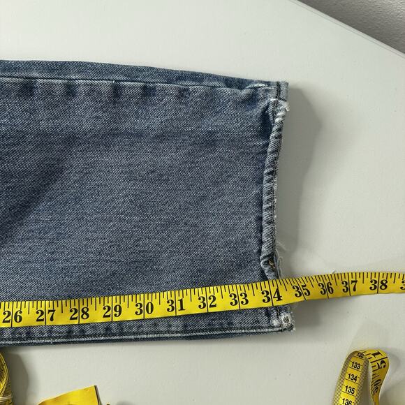 Levis Jeans Mens 501 36X34 Blue Original Fit Button Fly Casual - Picture 16 of 16